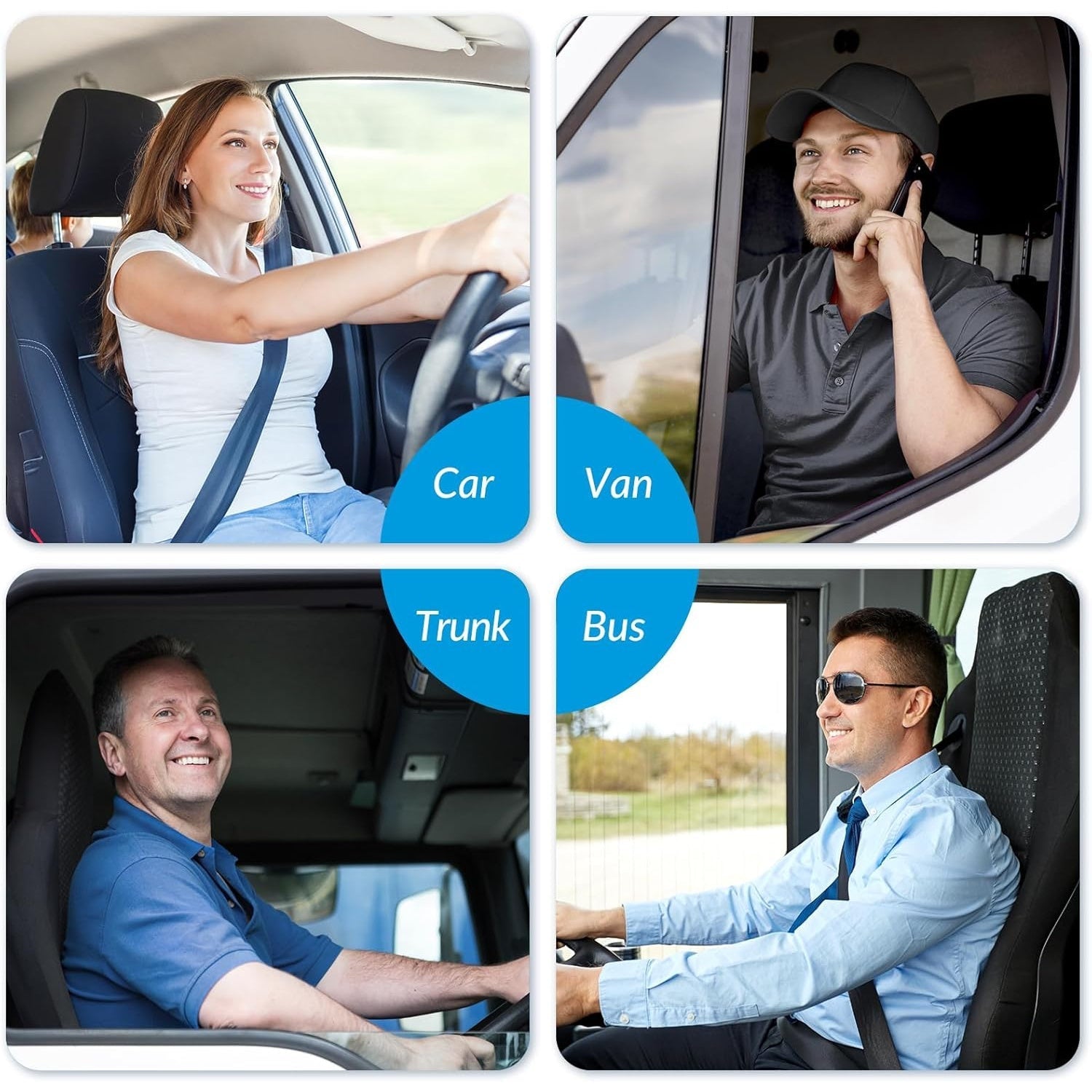 Autostolspude af memory-skum | med halebensudskæring | skridsikker | CoreCushion