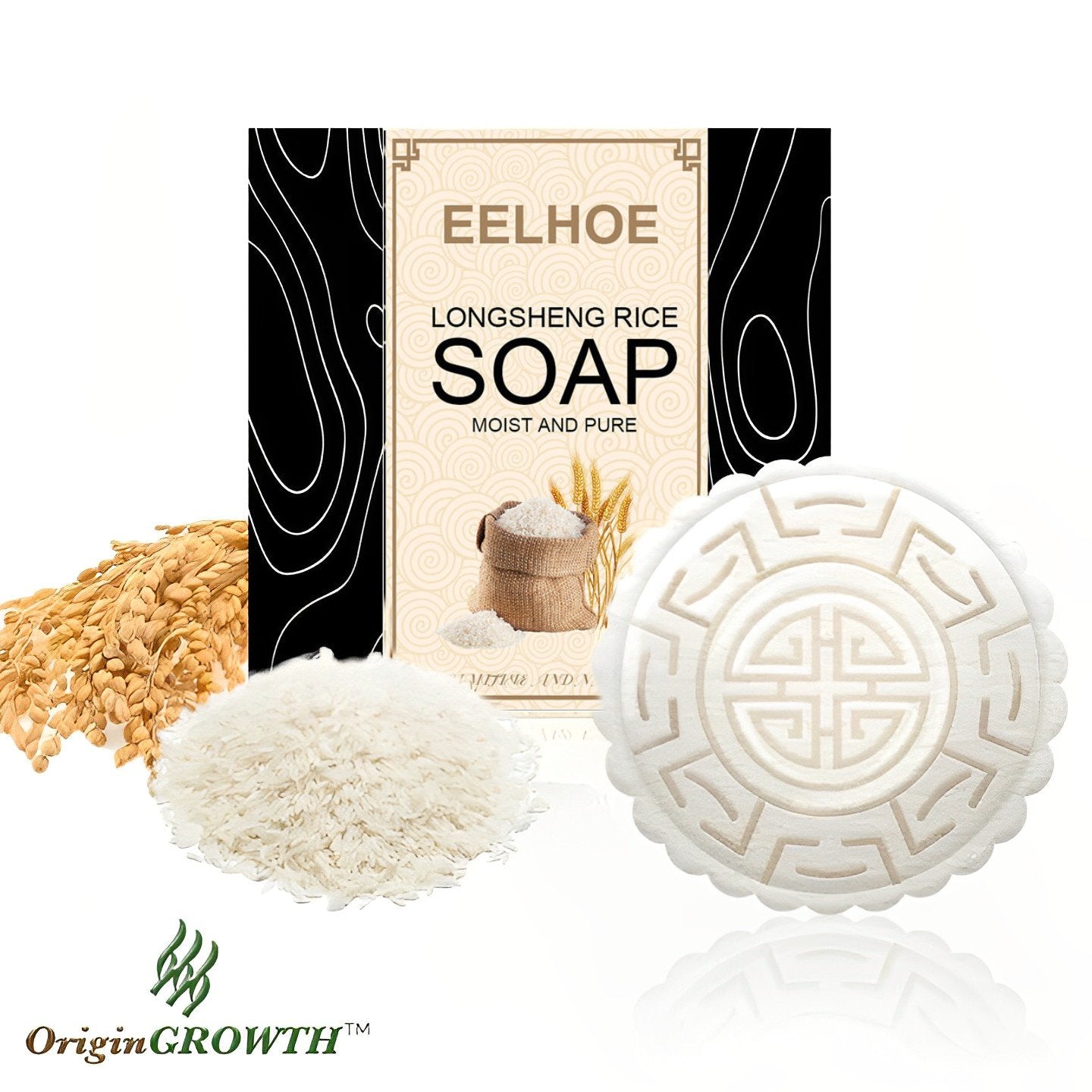 1 + 1 GRATIS HEUTE | SorcerySoap™ -Anti-Haarausfall-Reis Shampoobar