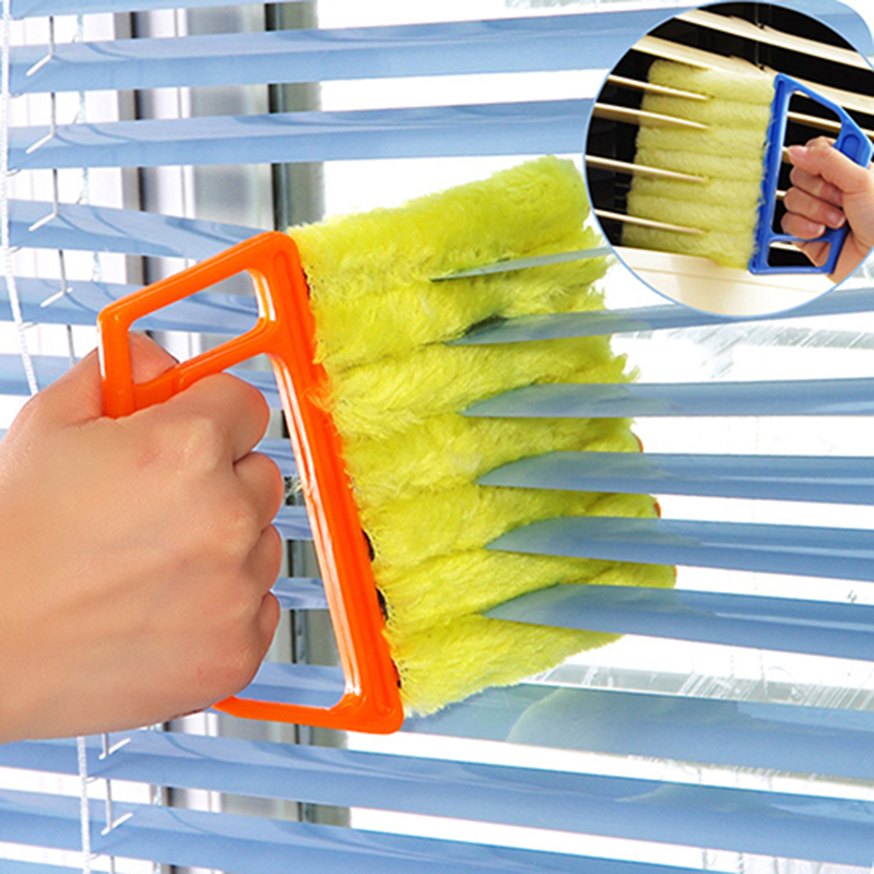 Detergente in microfibra per persiane | Rimovibile e lavabile | Pulisce fino a 6 lamelle contemporaneamente | Duststreak