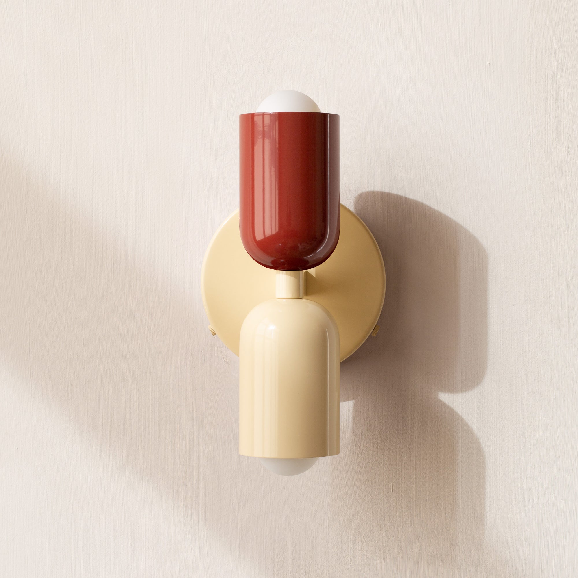Lampă de perete LED | Cu două capete, în design nordic | Alb cald, eficientă energetic | NordicWall
