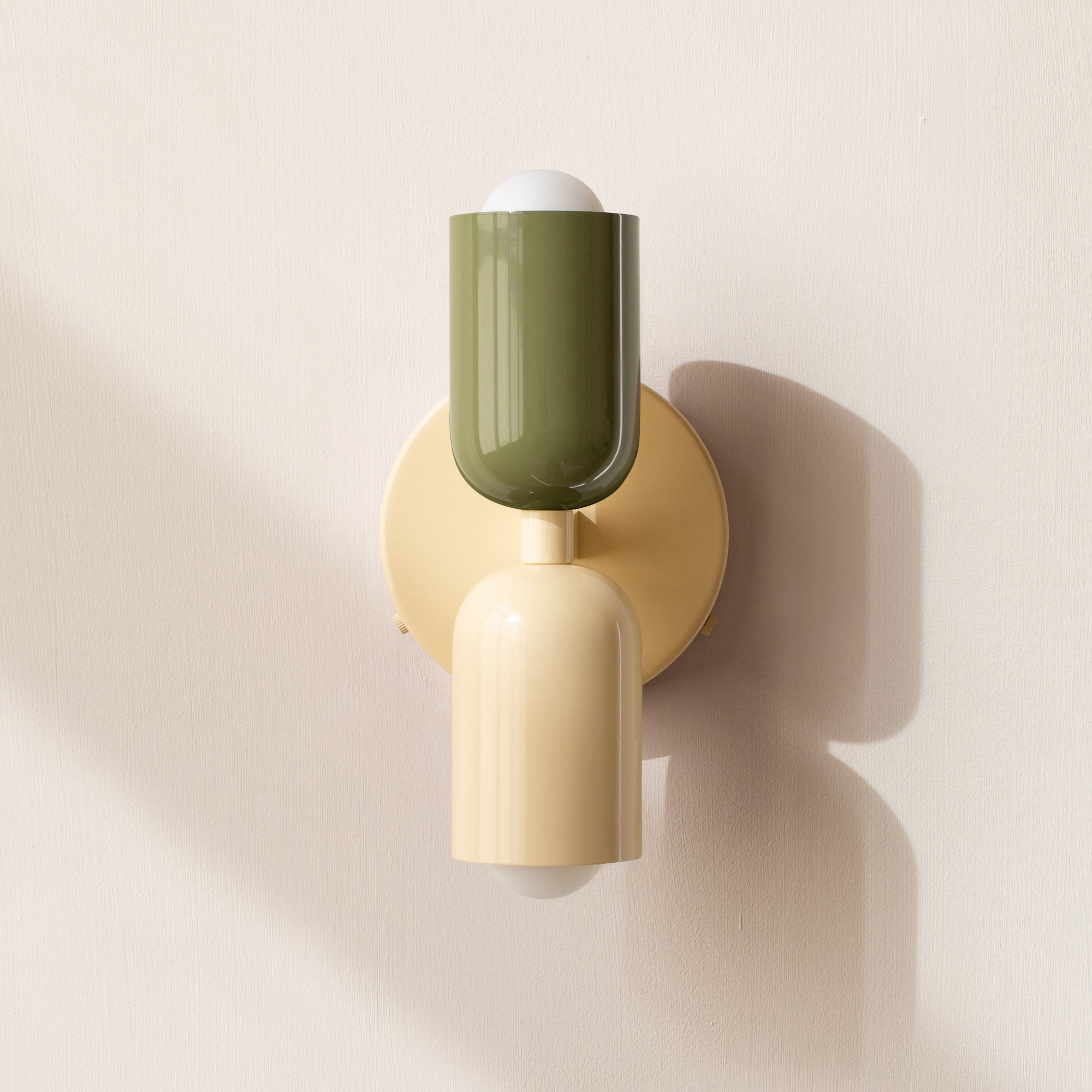 Lampă de perete LED | Cu două capete, în design nordic | Alb cald, eficientă energetic | NordicWall