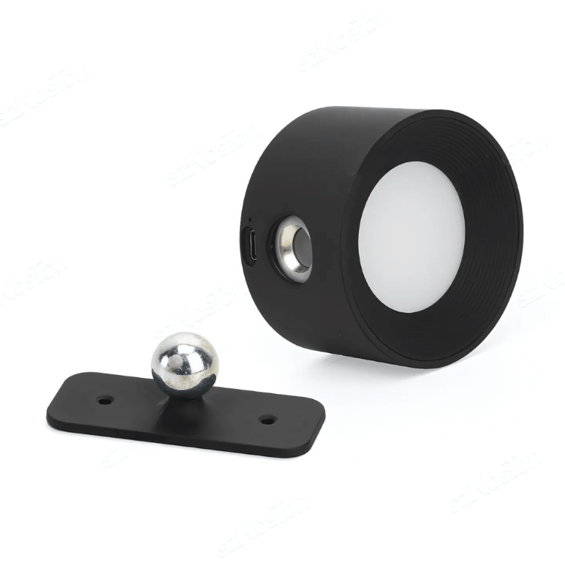 LED-Wandlampe Kabellos | 360° Drehbar | Warmes Leselicht | TwistLight