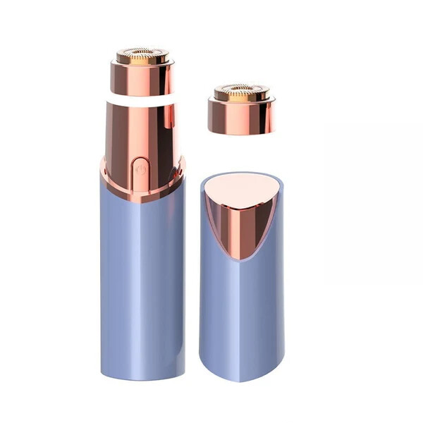Depilatore Viso Portatile | Indolore e Lavabile | Formato Rossetto | GlowGlide