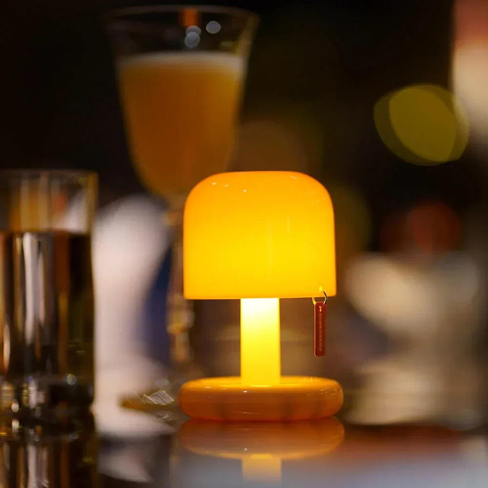Mini lampada effetto tramonto | Senza fili | Luce d’atmosfera calda | SunsetMini