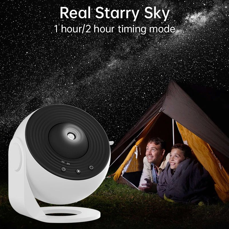 Sky Projector | 360° Rotatable with 12 Projections | HD Image & Bluetooth | Starcove