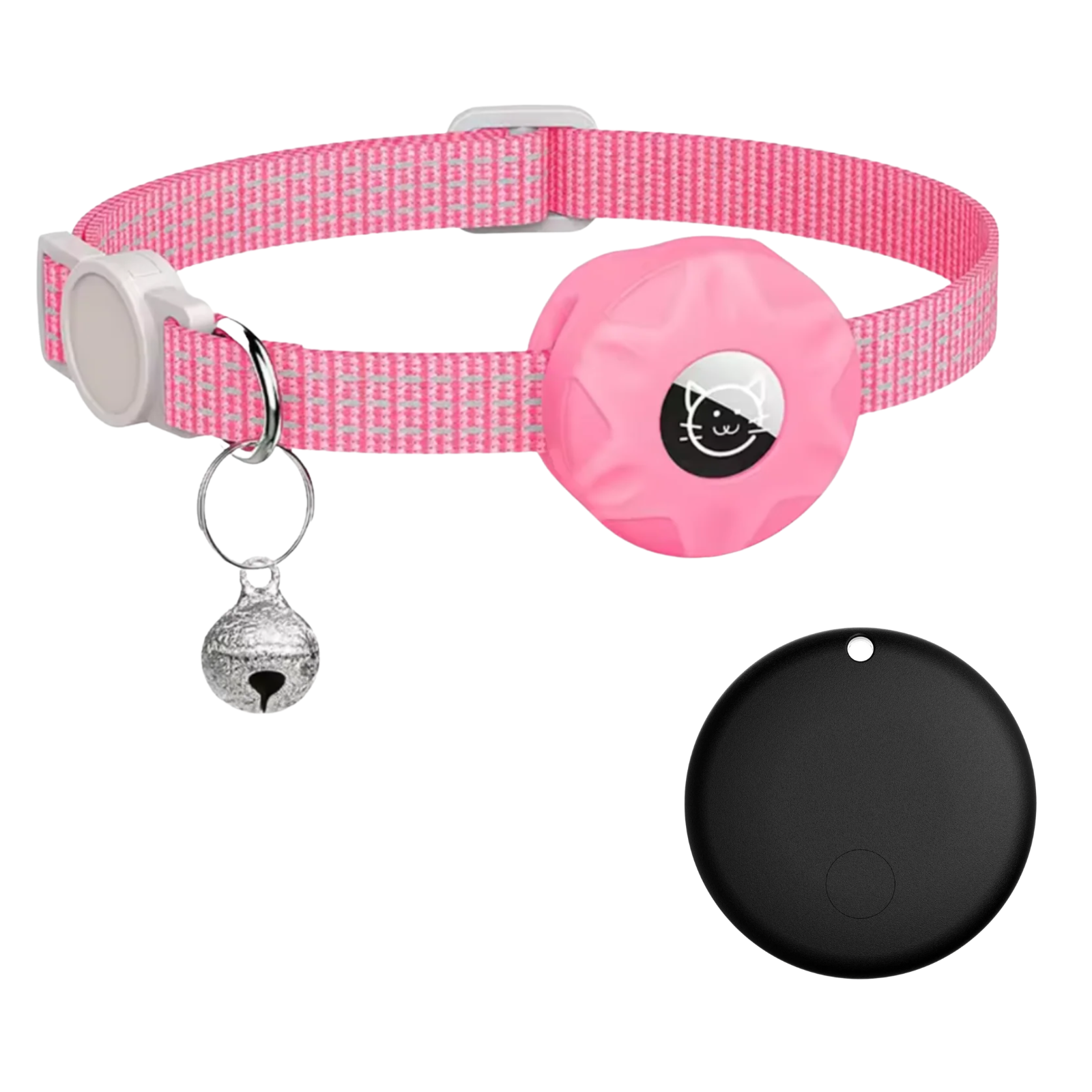 Smart-Tracker e collare per gatti | Senza GPS e SIM | Localizzazione tramite rete Android | FindPaw