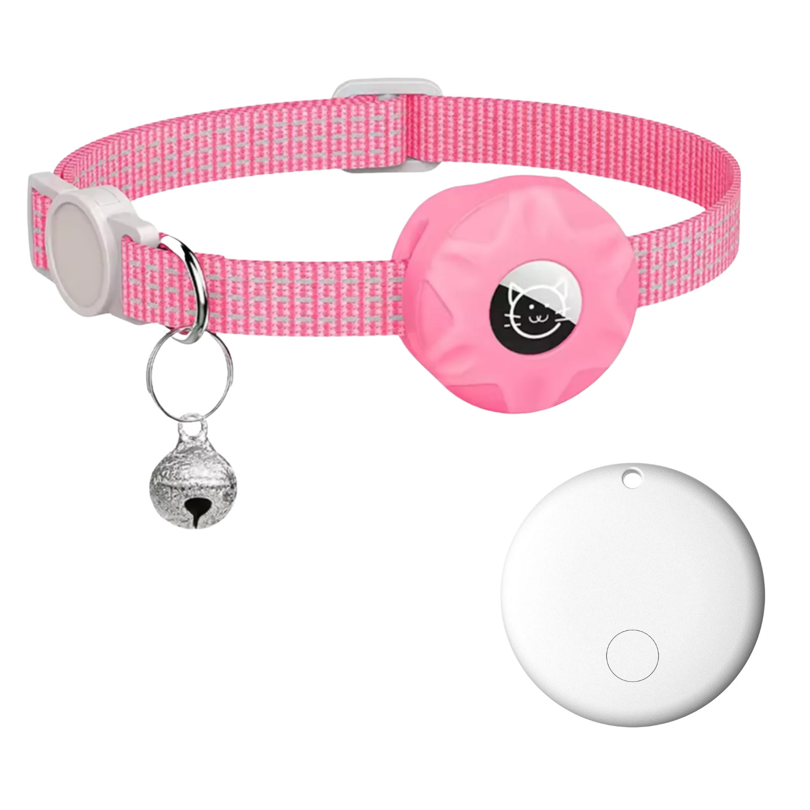 Smart-Tracker e collare per gatti | Senza GPS e SIM | Localizzazione tramite rete Android | FindPaw
