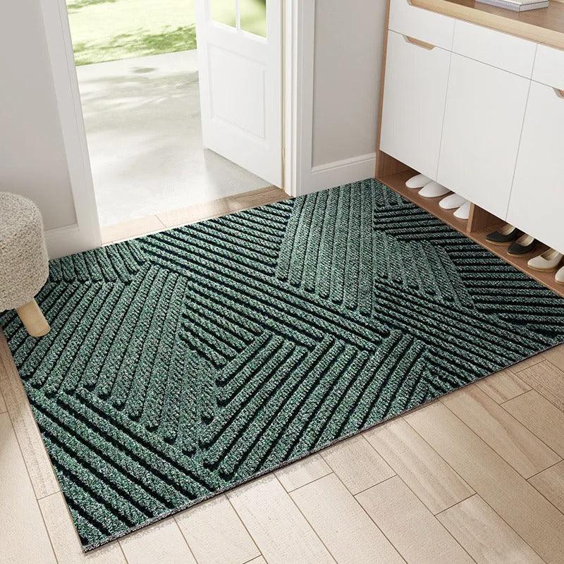 Non-slip doormat | PVC dirt-trapping mat | Sand-trapping door mat | DryGuard