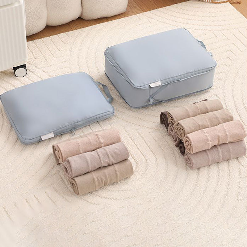 Packtaschen-Set mit Kompression | Mehr Kofferplatz | Packwürfel aus Polyester | TripCube