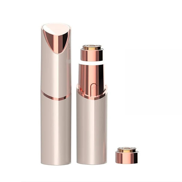 Depilatore Viso Portatile | Indolore e Lavabile | Formato Rossetto | GlowGlide