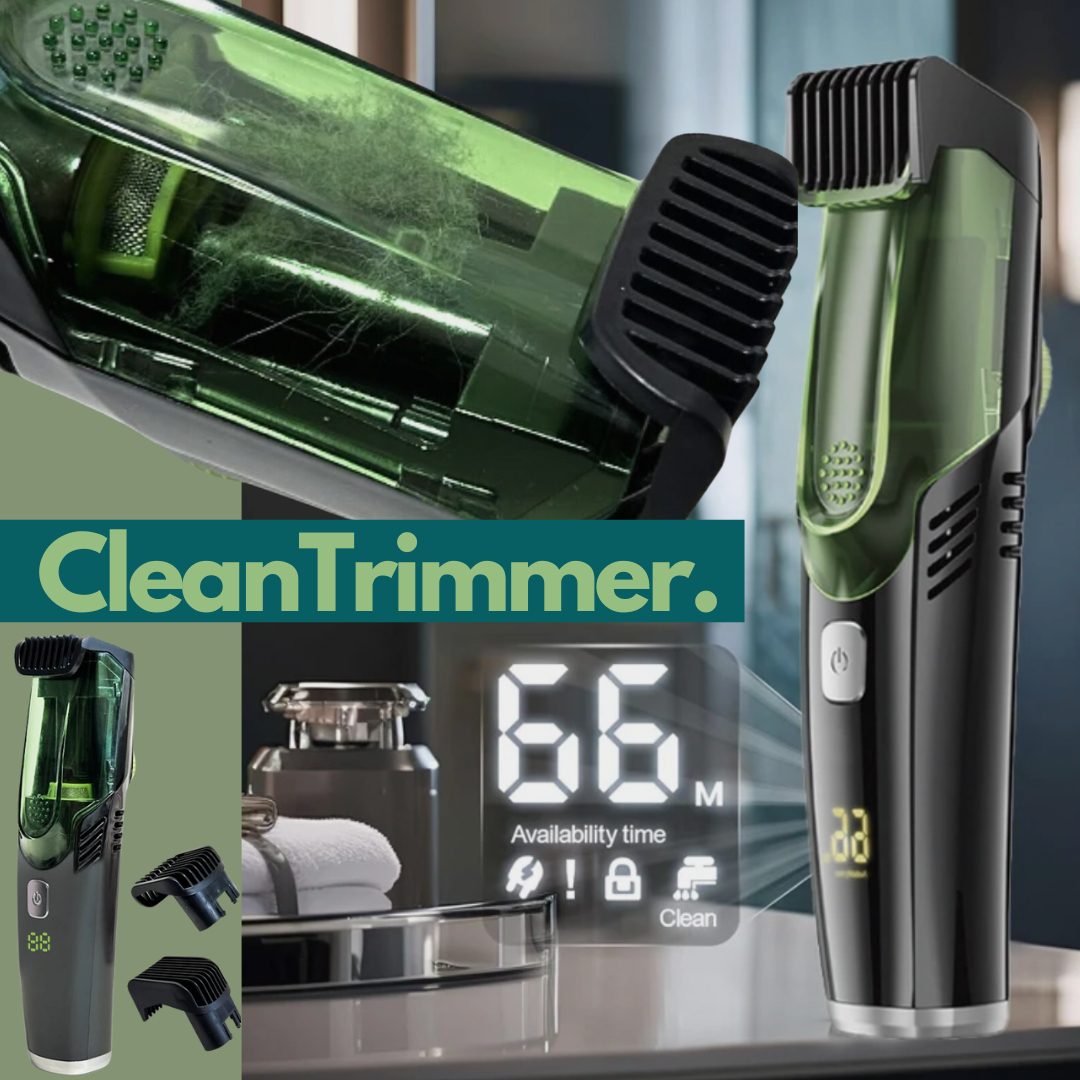 Barttrimmer | Integriertem Haarauffang & Längenrad | Kabellos | NeatBeard