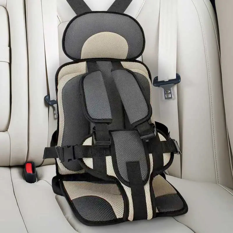 Silla infantil para coche | con sistema de cinturón ajustable | cojín de asiento portátil | TravelGuard
