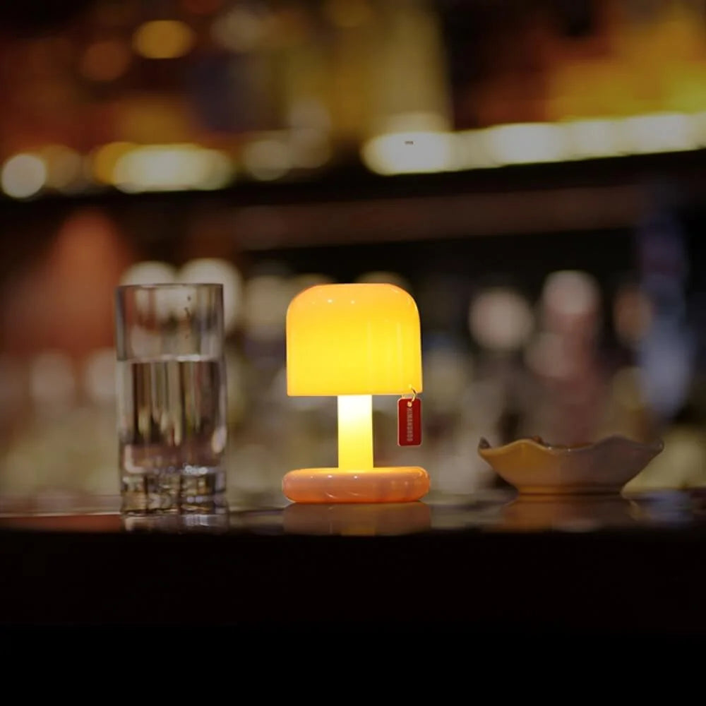 Mini lampada effetto tramonto | Senza fili | Luce d’atmosfera calda | SunsetMini
