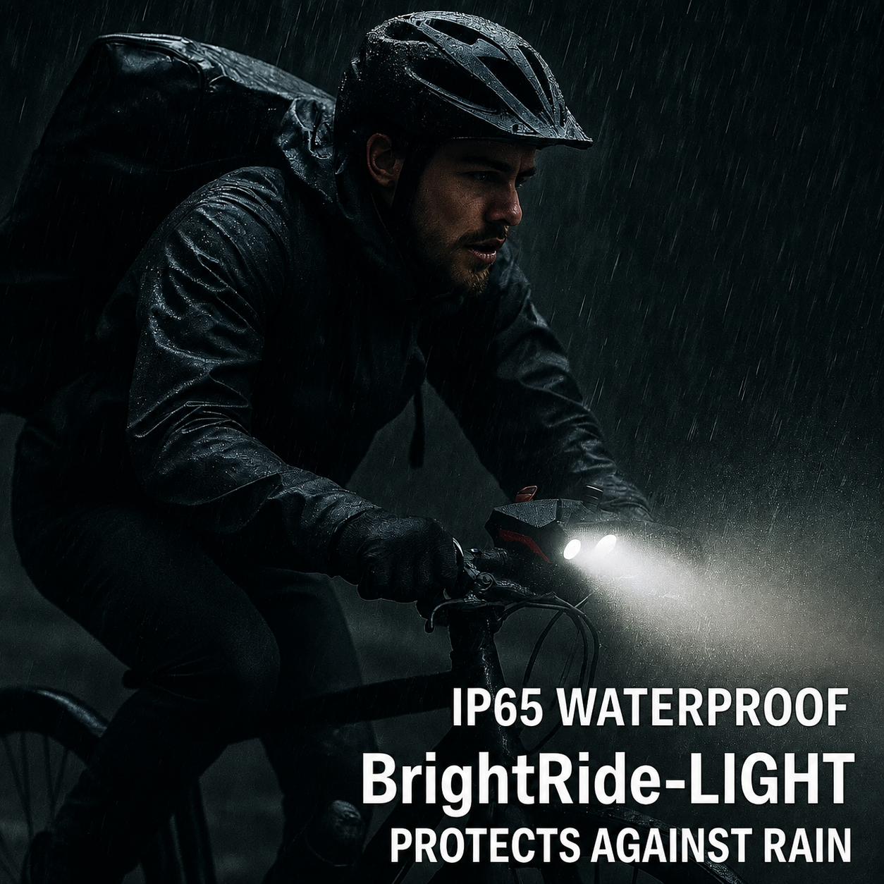 Fahrradlicht mit Handyhalterung | LED-Frontlicht | Powerbank & Hupe | RideBeam