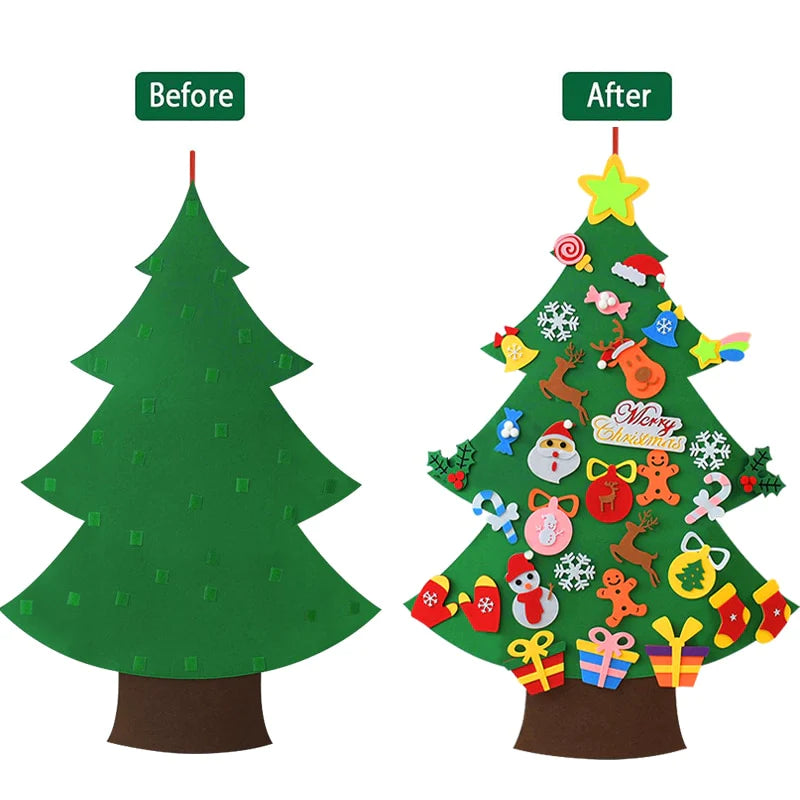 FeltTree™- Filz-Weihnachtsbaum für Kinder