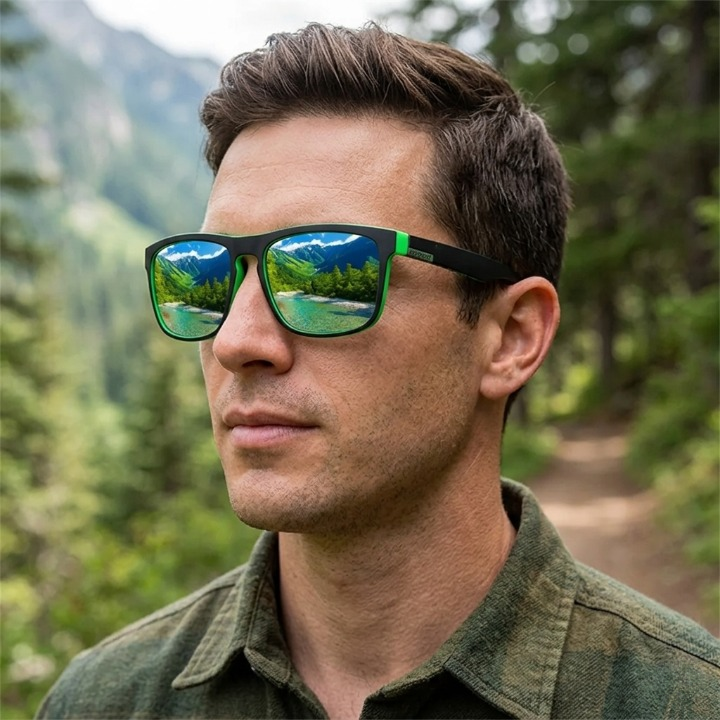 Ochelari de soare polarizați UV400 | Unisex | Protecție împotriva strălucirii 99% | GlareGuard