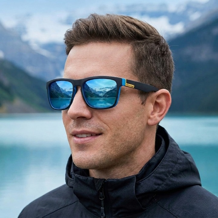 Ochelari de soare polarizați UV400 | Unisex | Protecție împotriva strălucirii 99% | GlareGuard