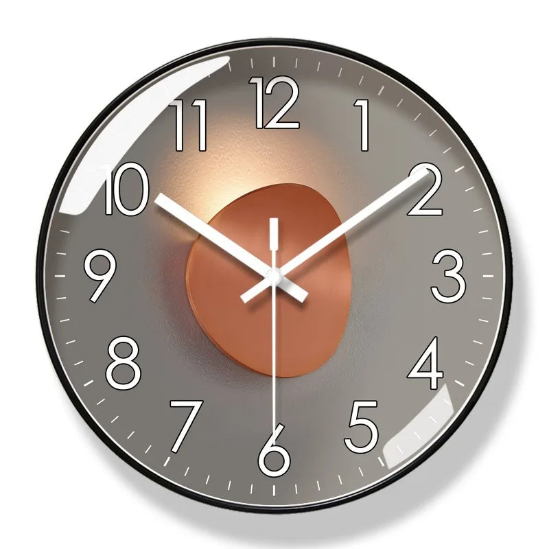 Wanduhr | Leises Uhrwerk | Modernes Design | SilentTime
