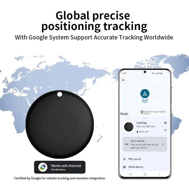 Smart-Tracker e collare per gatti | Senza GPS e SIM | Localizzazione tramite rete Android | FindPaw