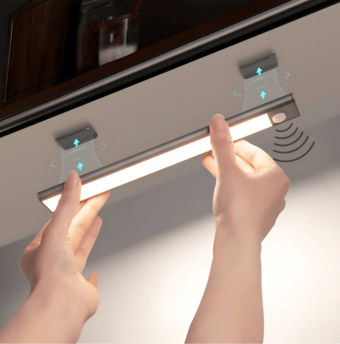 LED světlo pod kuchyňskou linku | Pohybový senzor | Magnetické uchycení bez vrtání | SenseBar