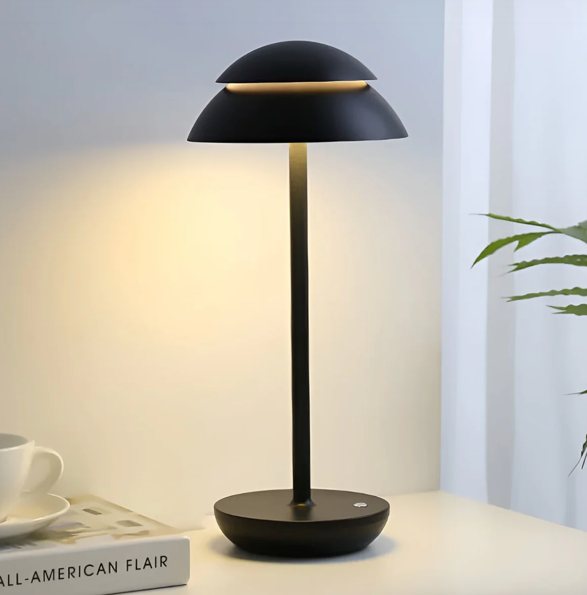 Stolní lampa | Design ve tvaru houby | Dotykové stmívání | LumaShroom