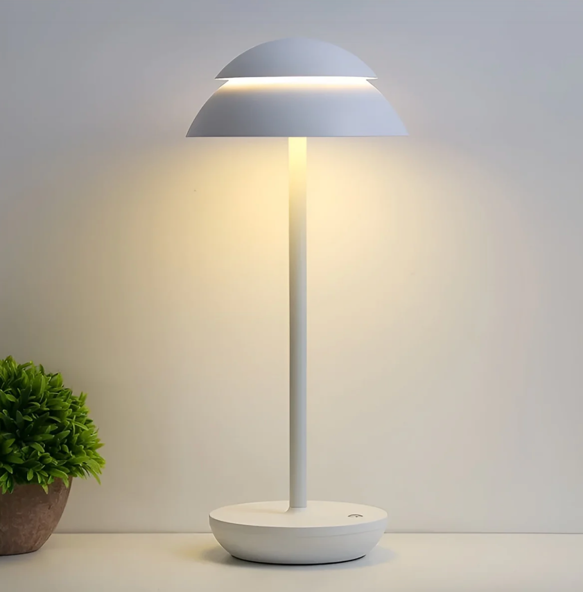 Stolní lampa | Design ve tvaru houby | Dotykové stmívání | LumaShroom
