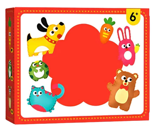 Dětská šicí sada | Podporuje jemnou motoriku a kreativitu | Tvořivá aktivita bez obrazovek | StitchKids