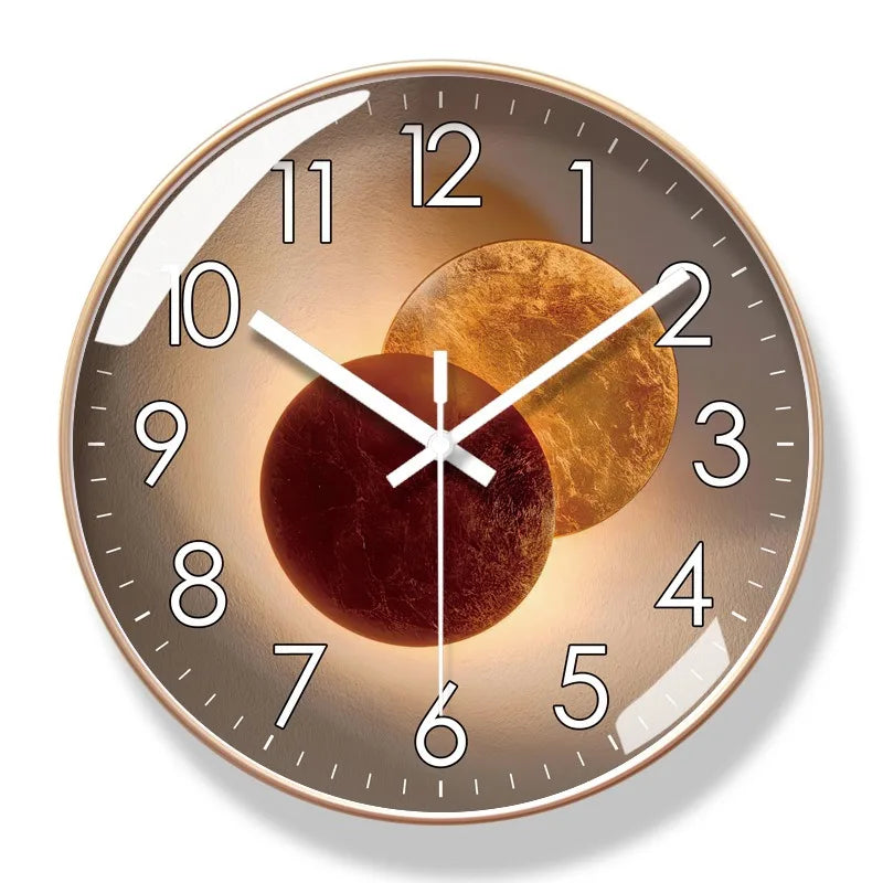 Wanduhr | Leises Uhrwerk | Modernes Design | SilentTime