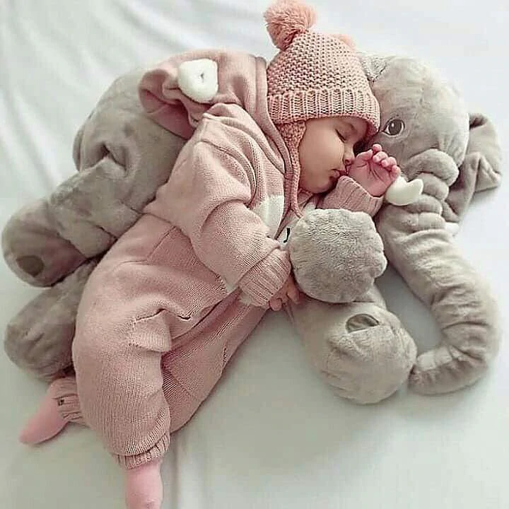 Snuggle Baby Kissen | Elefantenform | Komfortable Stütze | LittleLuma