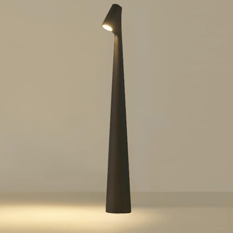 Tischlampe | Drahtlos dimmbare LED | Metallgehäuse | Wiederaufladbarer Akku mit 20 Stunden Laufzeit | Lumora
