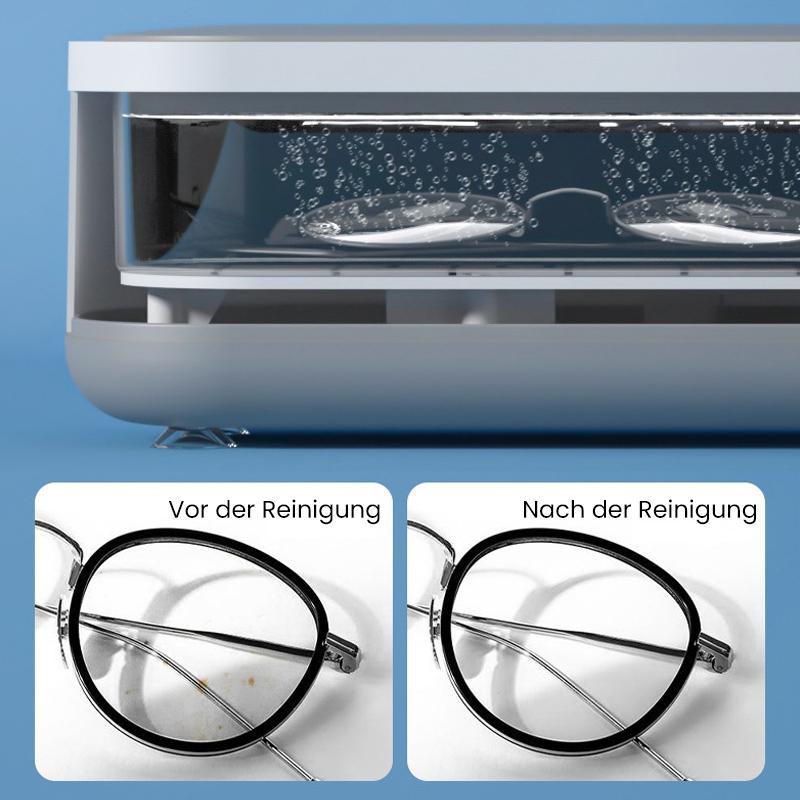 Ultraschallreiniger | 360° Tiefenreinigung | Für Schmuck & Brillen | Tragbar | SonicPure