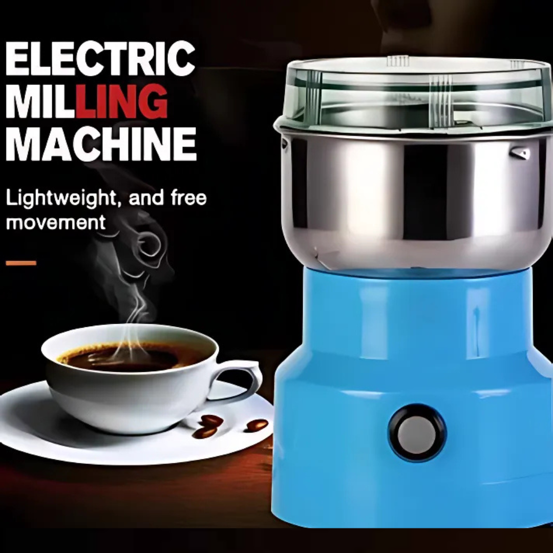 Mini elektrický mlýnek na potraviny | Nerezové čepele | Ovládání jedním tlačítkem | FreshMill