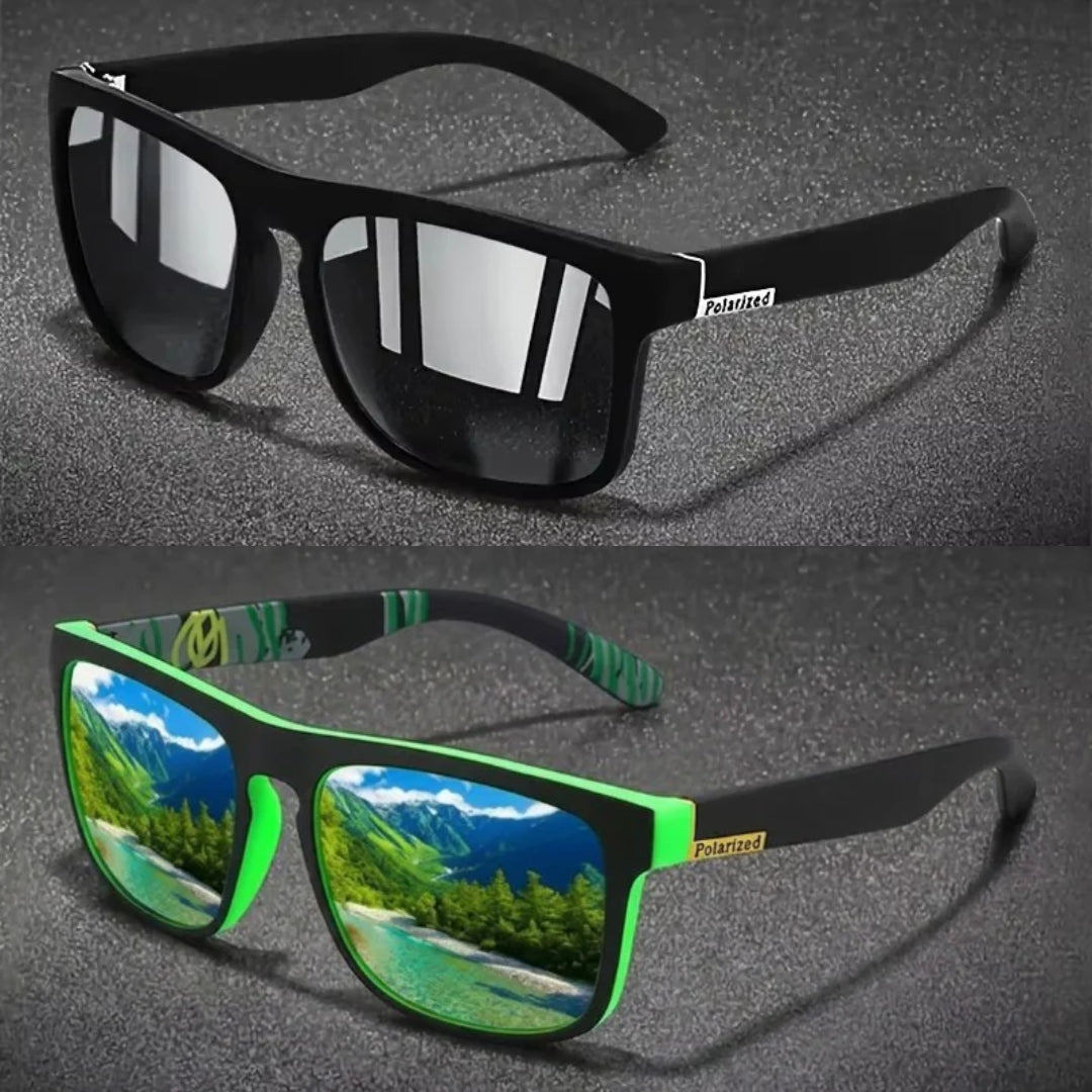 Ochelari de soare polarizați UV400 | Unisex | Protecție împotriva strălucirii 99% | GlareGuard