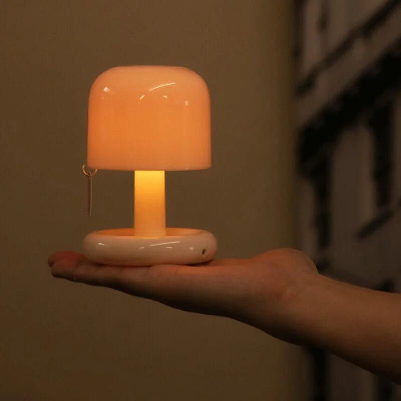 Mini lampada effetto tramonto | Senza fili | Luce d’atmosfera calda | SunsetMini