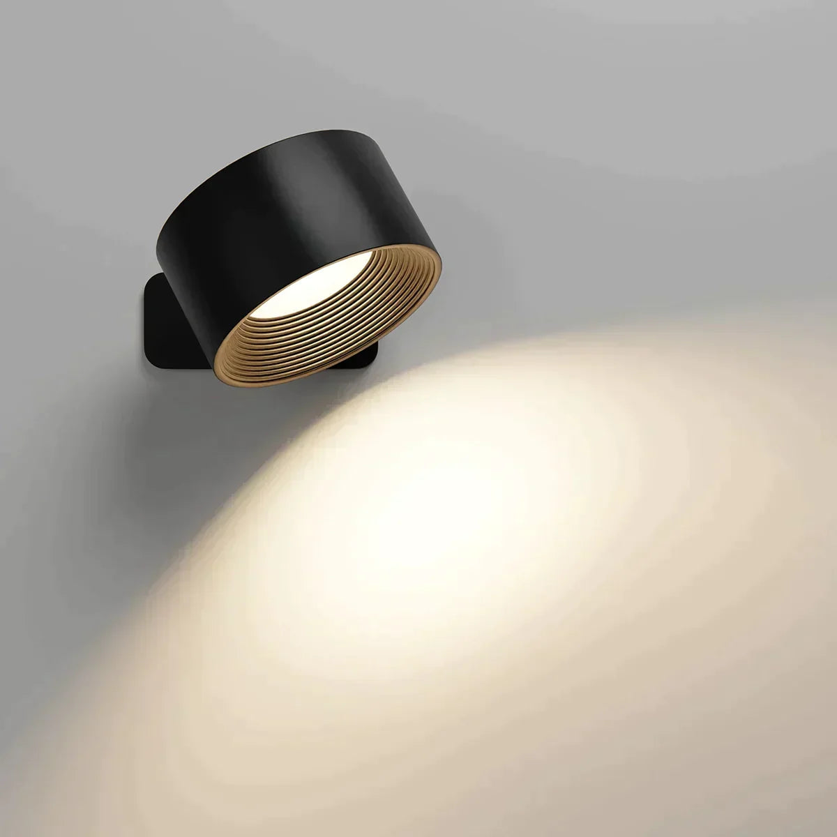 Lumină de perete la 360° | Fără cablu și reîncărcabilă | Impermeabilă | OmniGlow