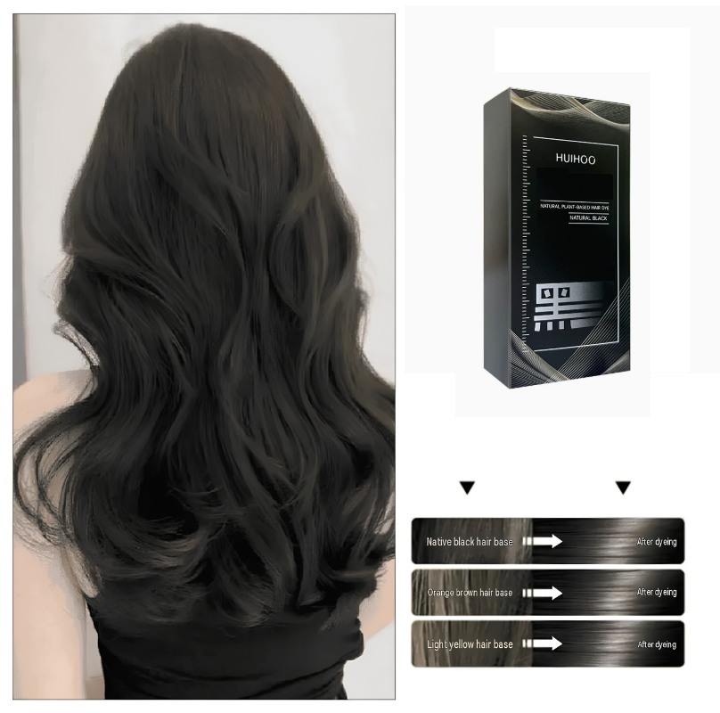 Färbecreme | mit Kamm-Applikator | Deckt graue Haare gleichmäßig ab | ColorGlide