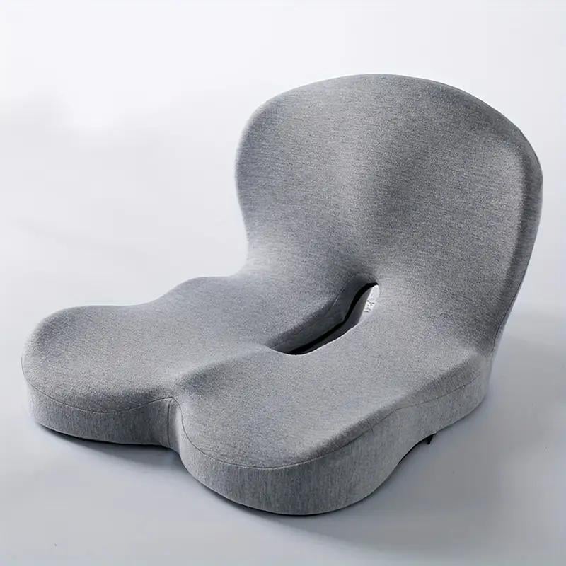 Coussin de siège antidérapant | En mousse à mémoire de forme | Soulagement ergonomique | PosturePro