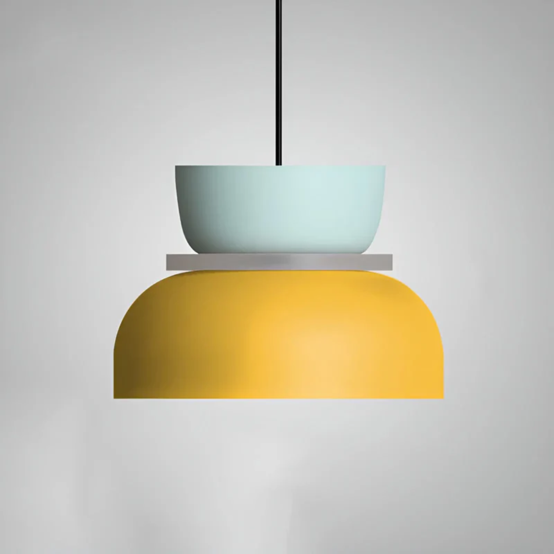 LED-pendellampe | Macaron-look | Varmt lys | Macaroon