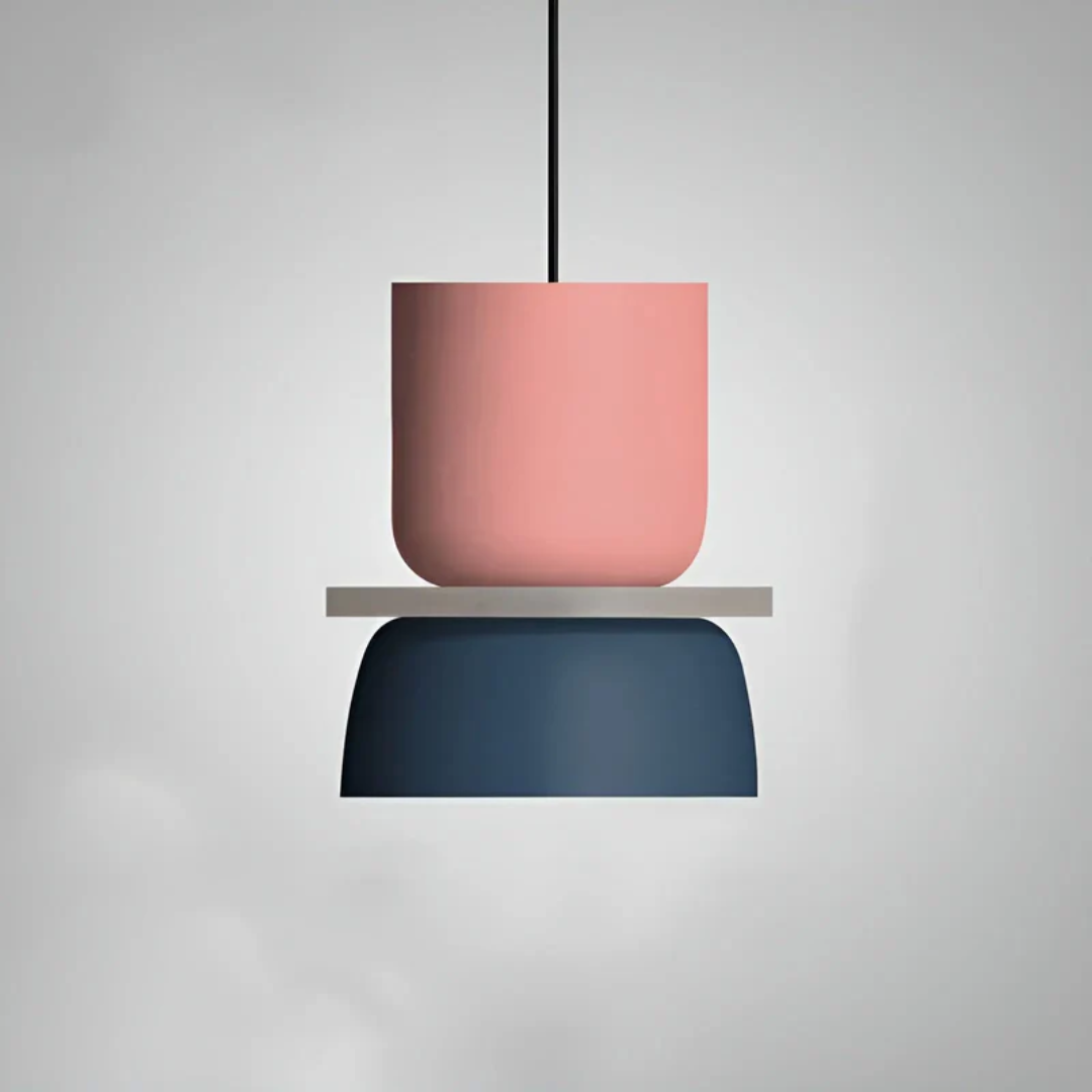 LED-pendellampe | Macaron-look | Varmt lys | Macaroon