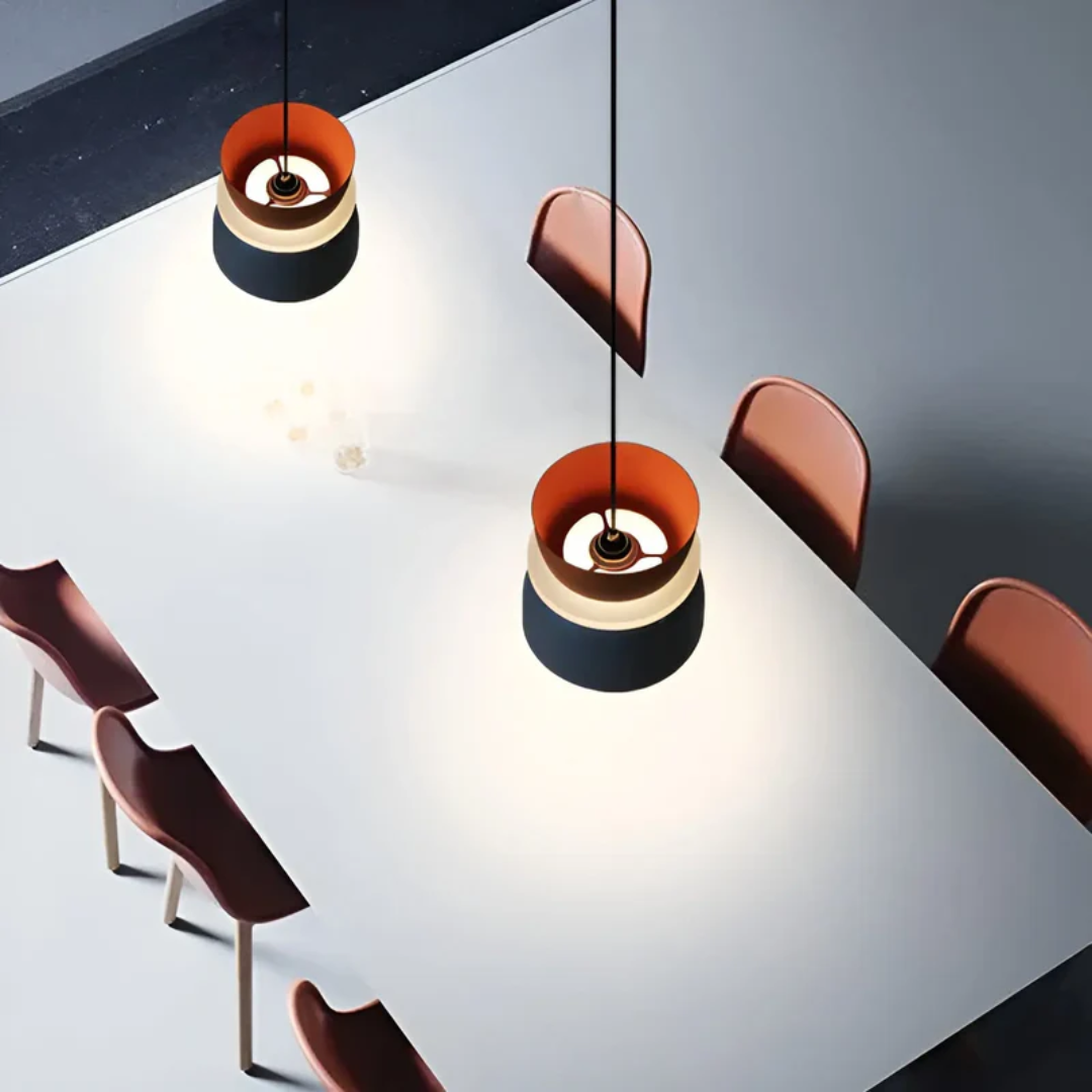 LED-pendellampe | Macaron-look | Varmt lys | Macaroon