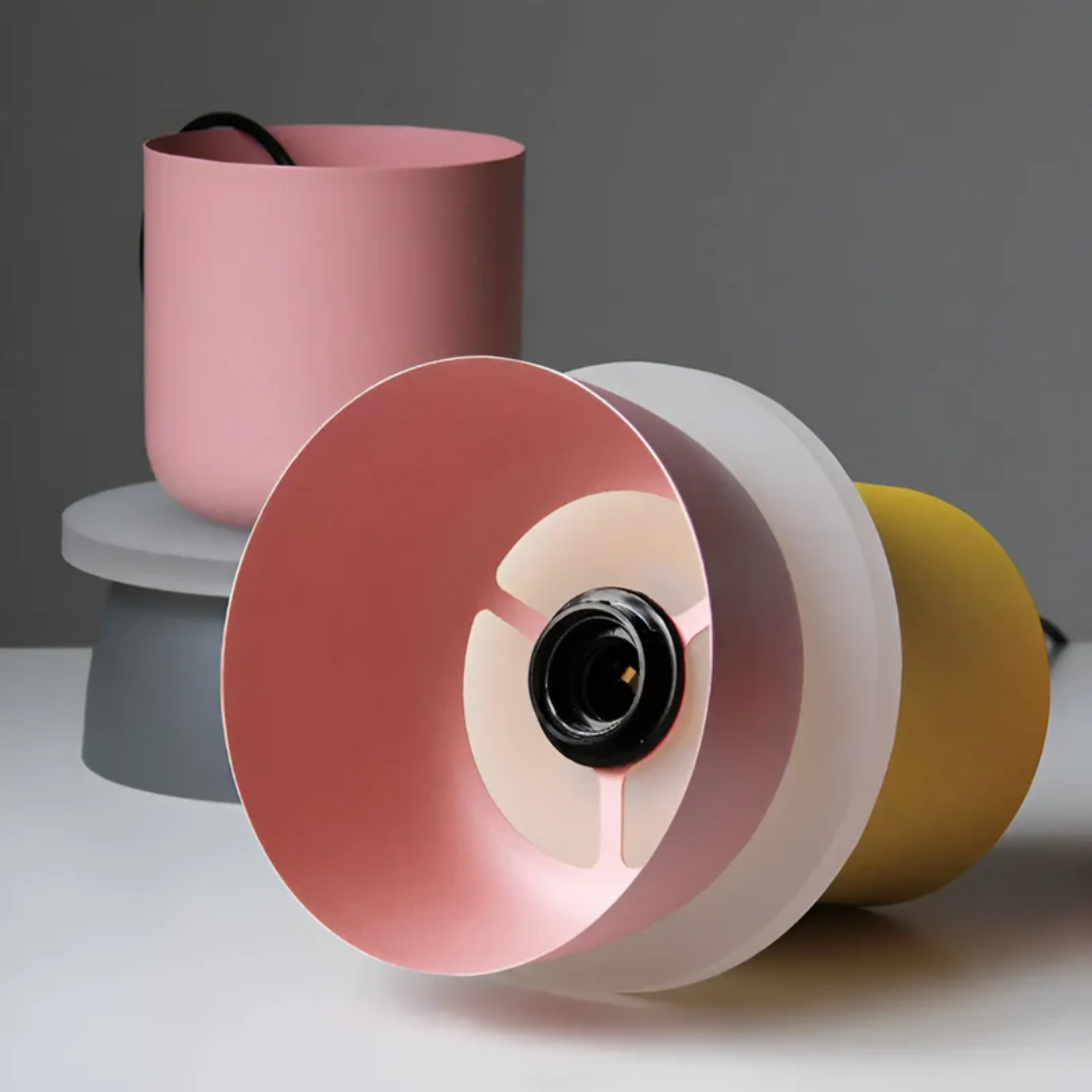LED-pendellampe | Macaron-look | Varmt lys | Macaroon