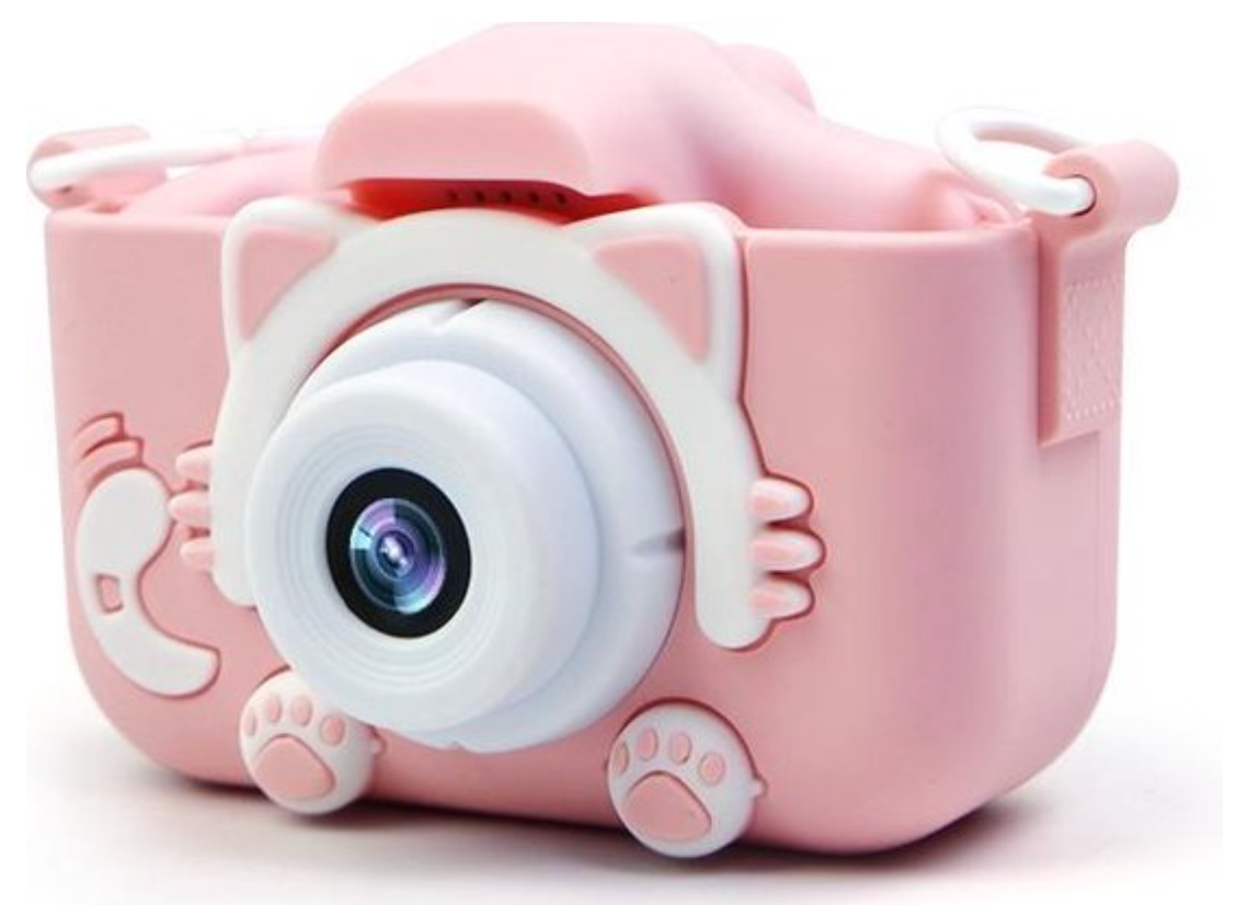 Appareil photo pour enfants | Vidéo et photo HD | Design résistant aux chocs avec dragonne | SnapKid