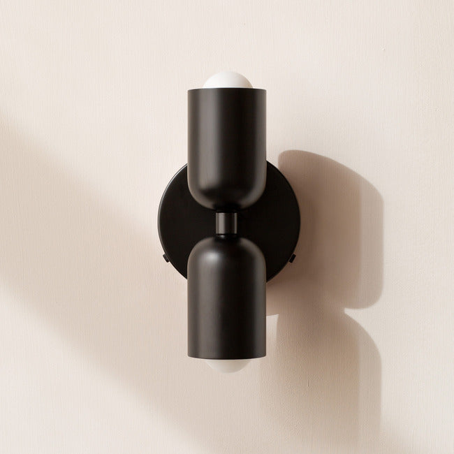 Lampă de perete LED | Cu două capete, în design nordic | Alb cald, eficientă energetic | NordicWall