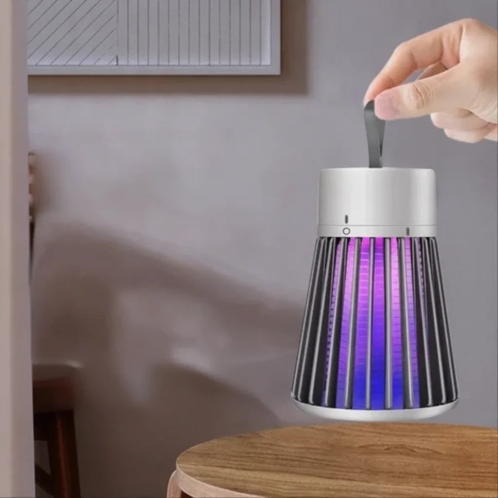 Disinfestatore per insetti con luce UV | Silenzioso sotto i 35 dB | Ricaricabile via USB | LumiTrap