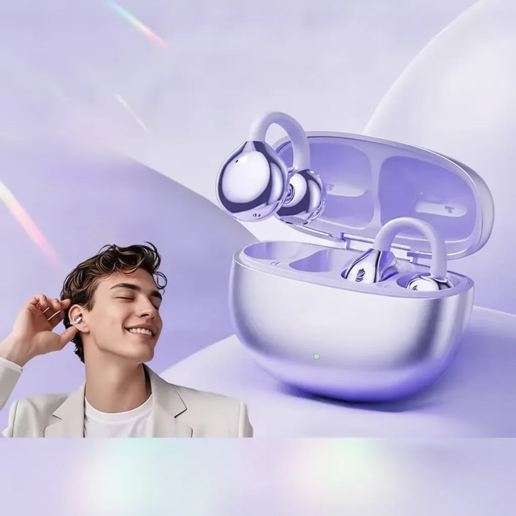 Bluetooth-øretelefoner | Åbent design | AI-støjreduktion | OpenBeat