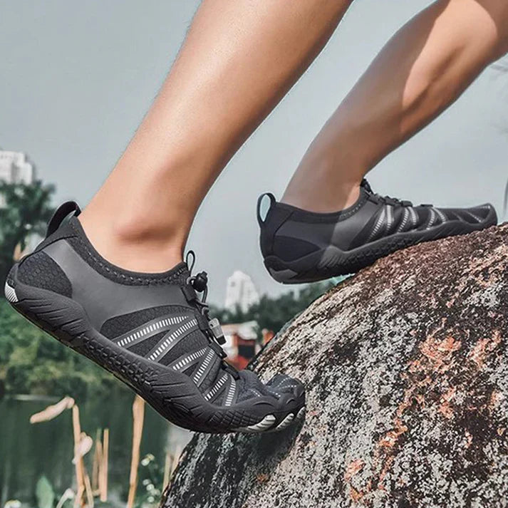 Zapatos acuáticos | Transpirables, con suela de goma antideslizante | Ligeros y de secado rápido | AquaStride