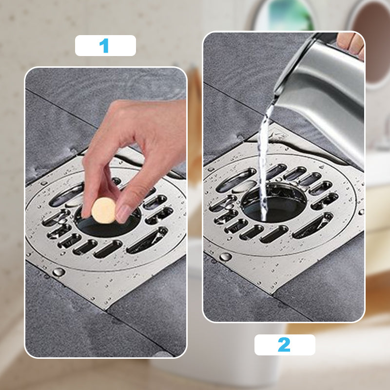 Brausetabletten zur Rohrreinigung | Lösen Fett | Geruchsneutralisierend | DrainTab