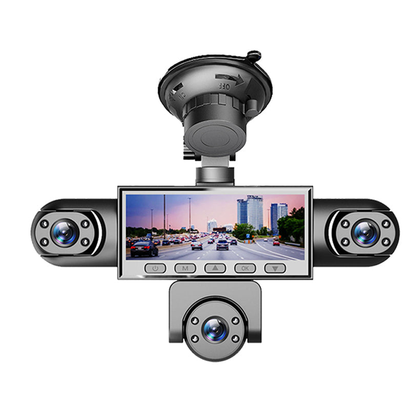 Dashcam con più telecamere e visione notturna | Sistema a 4 o 5 telecamere | Sensore G e sorveglianza parcheggio | ViewGuard