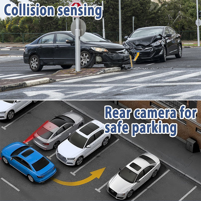Dashcam con più telecamere e visione notturna | Sistema a 4 o 5 telecamere | Sensore G e sorveglianza parcheggio | ViewGuard