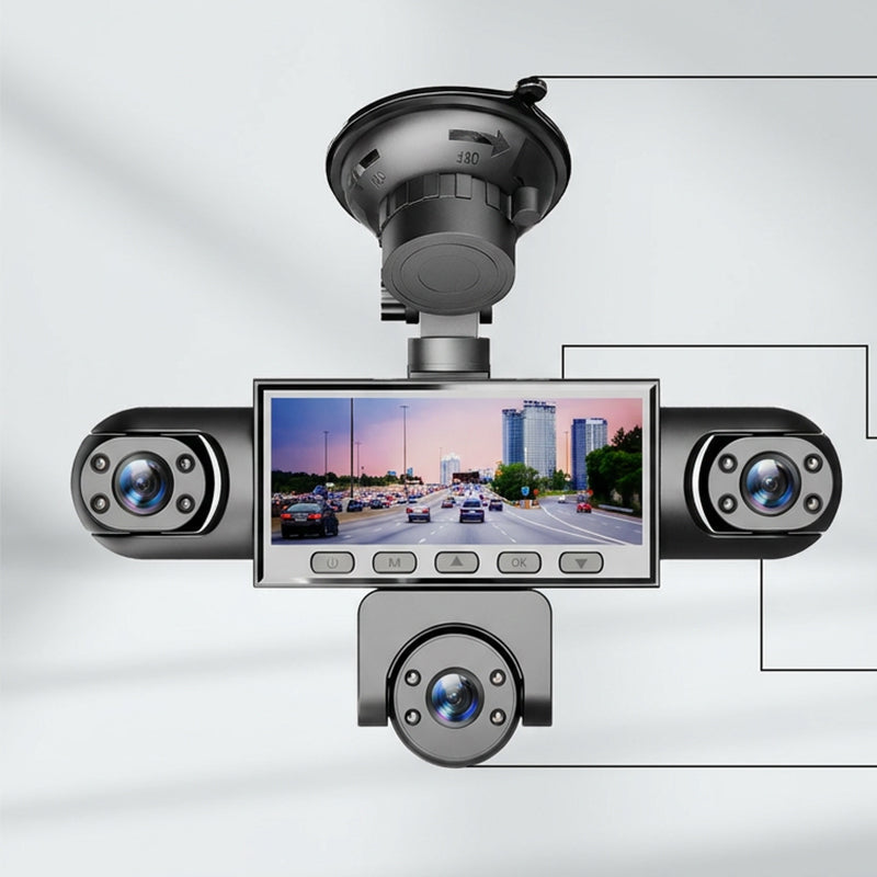 Dashcam con più telecamere e visione notturna | Sistema a 4 o 5 telecamere | Sensore G e sorveglianza parcheggio | ViewGuard